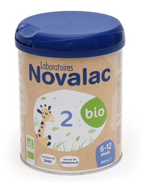 Novalac Bio 2 Lait 800g